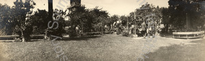 Image of Lunch in San Leandro garden