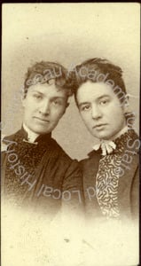 Image of Unidentified pair of women associated with James A. Clayton