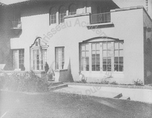 Image of Garden side view of the Wilson house