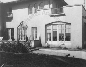 Image of Garden side view of the Wilson house