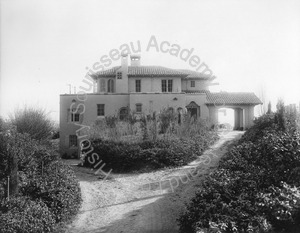 Image of View of the Wilson house from the entrance driveways