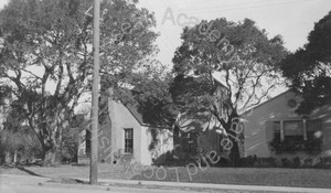 Image of Front view of Vrendenburgh house at 1421 Emerson St. in Palo Alto