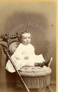 Image of Portrait of an unidentified male child, approximately two years old