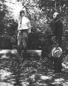 Image of Rededication of the Andrew P. Hill fountain in the Big Basin Redwoods State Park