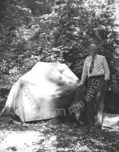 Image of Rededication of the Andrew P. Hill fountain in the Big Basin Redwoods State Park