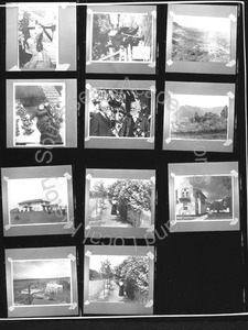 Image of Contact prints of photographs in the Andrew P. Hill, Jr. Collection