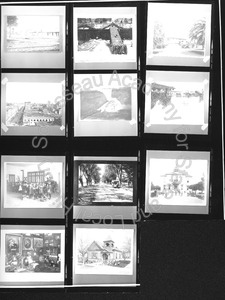 Image of Contact prints of photographs in the Andrew P. Hill, Jr. Collection