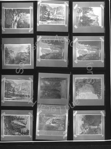 Image of Contact prints of photographs in the Andrew P. Hill, Jr. Collection