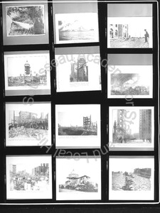 Image of Contact prints of photographs in the Andrew P. Hill, Jr. Collection