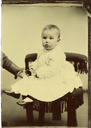 Image of Portrait of Baby Anna Florence Clayton Sitting in Chair
