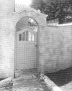 Image of Garden gate, McMahon house