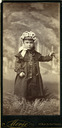 Image of Unidentified young girl, likely a member of the Talbot family