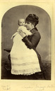 Image of Portrait of Sophia Gleason Foster Talbot and William H. Talbot as an infant