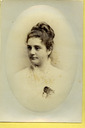 Image of Portrait of an unidentified woman, likely a member of the Talbot family